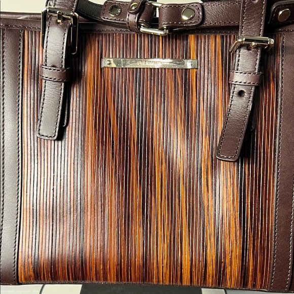 Brahmin Mini AsherWomen's Tote- Brown Balsa - Picture 5 of 11